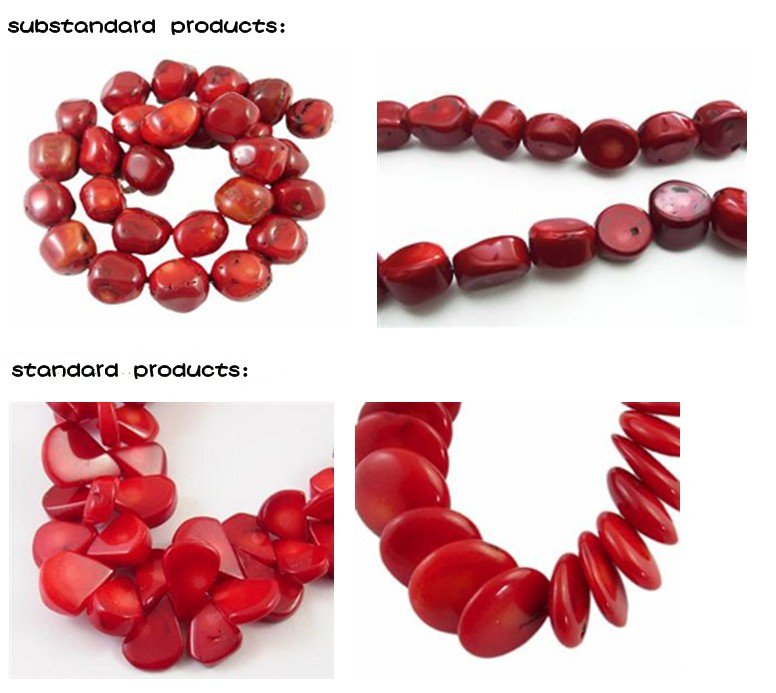 beads beads beads How to distinguish the fake Coral from real ones