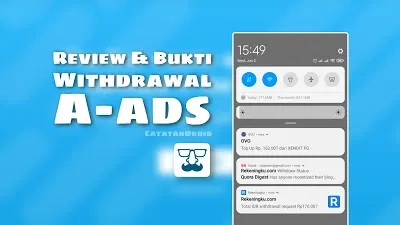 review a-ads dan bukti pembayaran alternatif adsense nayar bitcoin a-ads review payment proof withdrawal