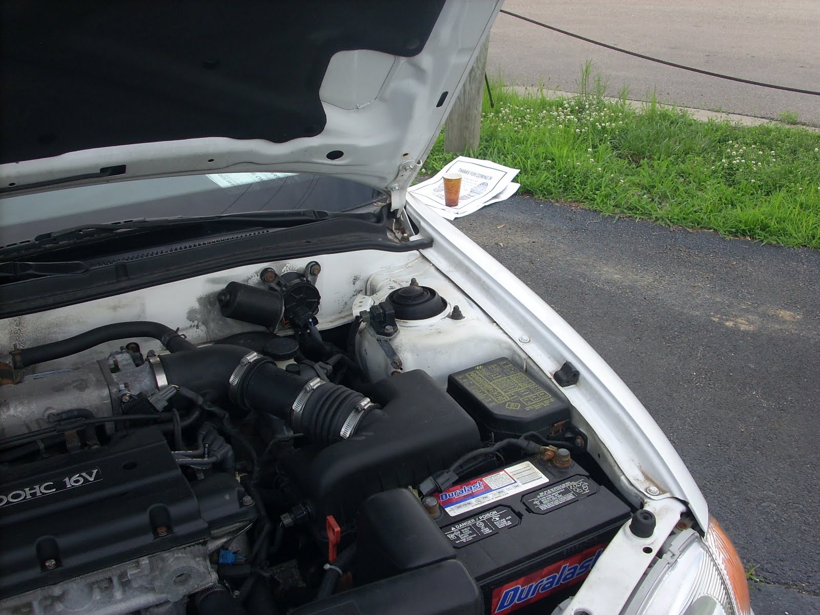 used cars dayton ohio 1999 Hyundai Elantra 4Dr. white 137,128