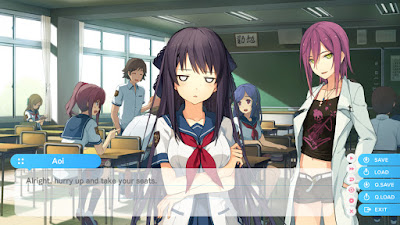 Aokana Four Rhythms Across The Blue Game Screenshot 4
