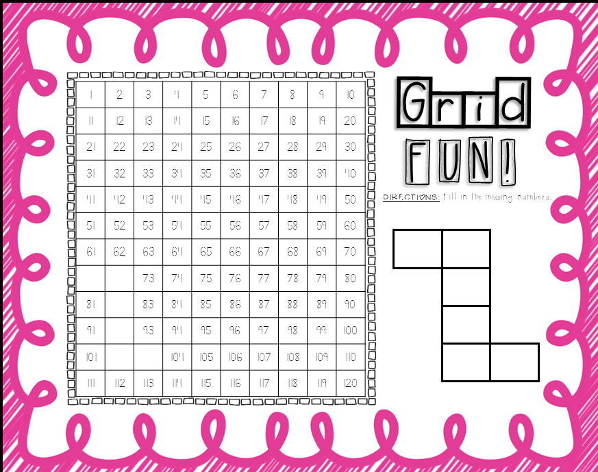 Teaching With Terhune: Counting and Writing Numbers 1-120