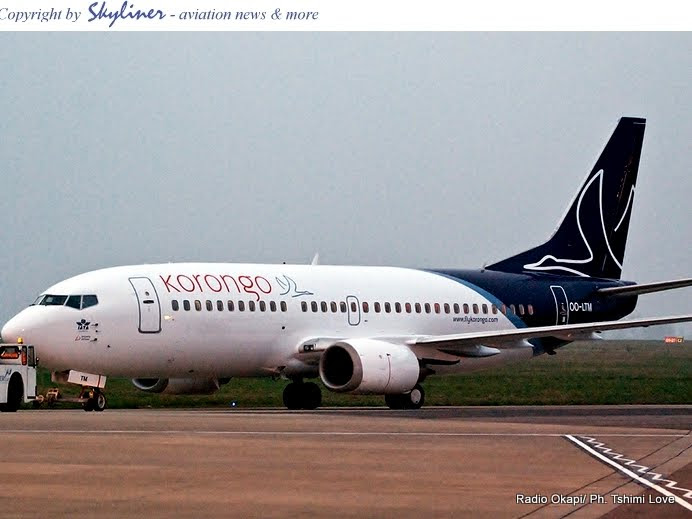 DR Congo Airline Blog Korongo Airlines vols annulés jusqu’au 26 Août