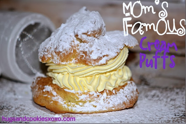 MY MOM'S FAMOUS CREAM PUFFS!