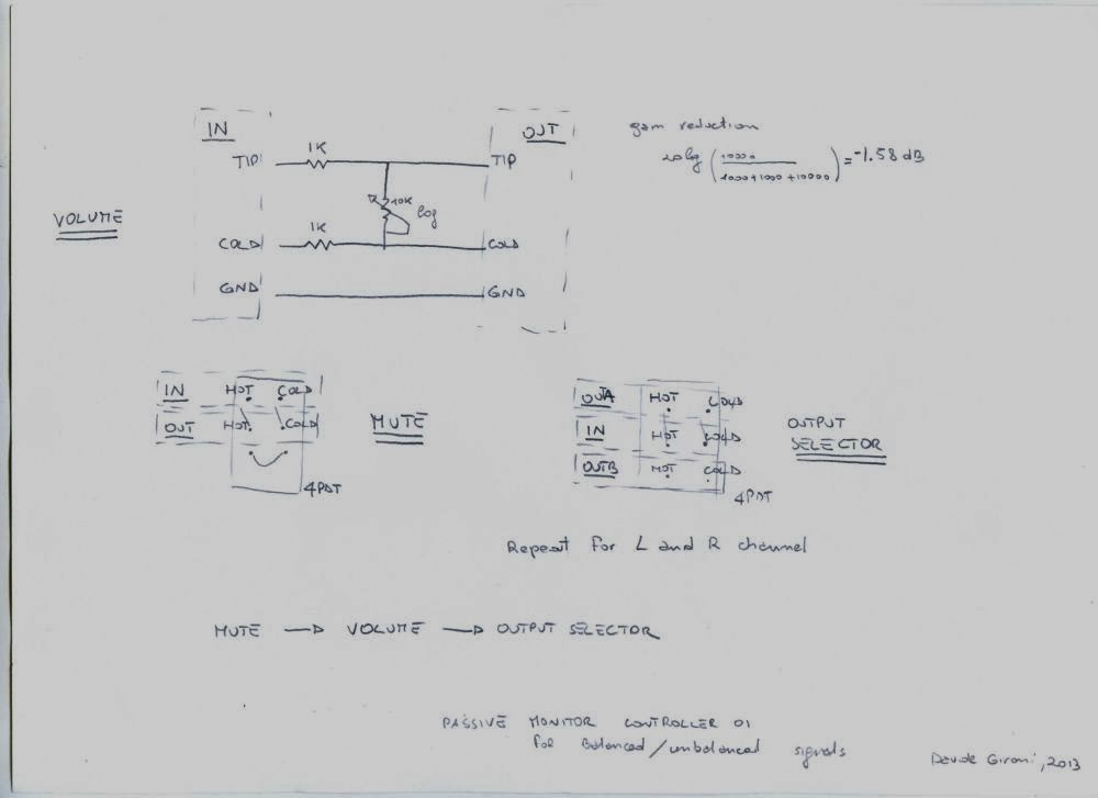 Davide Gironi blog: A Passive Monitor Controller for Balanced