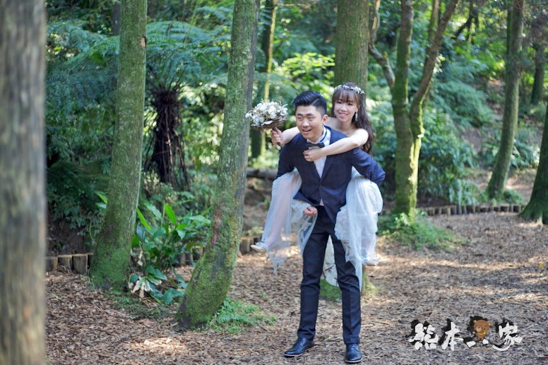 竹子湖黑森林(小溪頭)|陽明山婚紗熱門拍攝景點|仿如童話森林場景