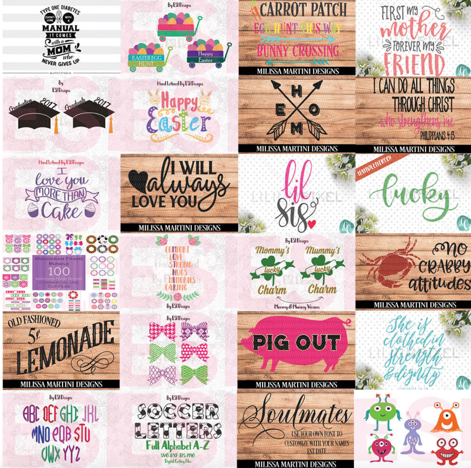 Double Sided Print and Cut Silhouette CAMEO Designs Silhouette School