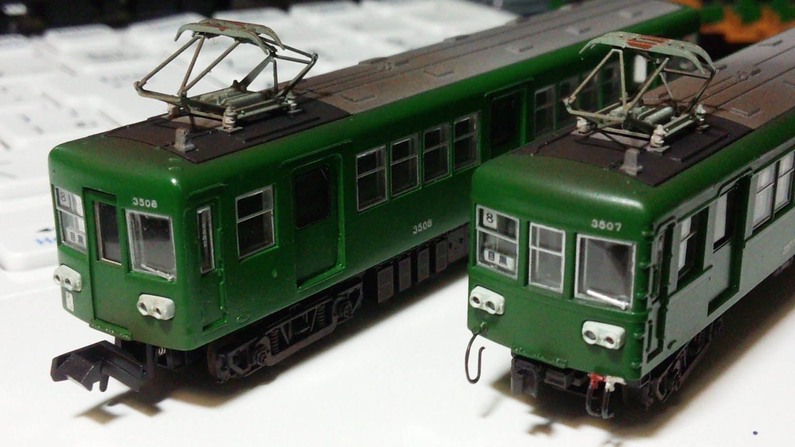 Nゲージ東急3500 鉄コレ - 鉄道模型