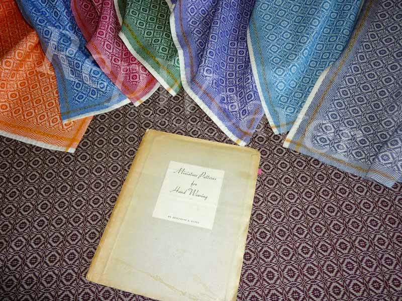 Wee Coverlets for Baby by RepWeaver with source book Wee Coverlets for Baby with source book