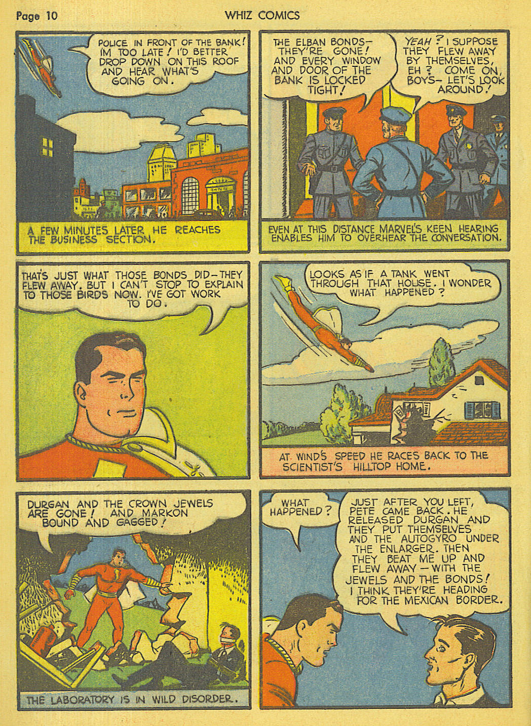 WHIZ Comics issue 9 - Page 12