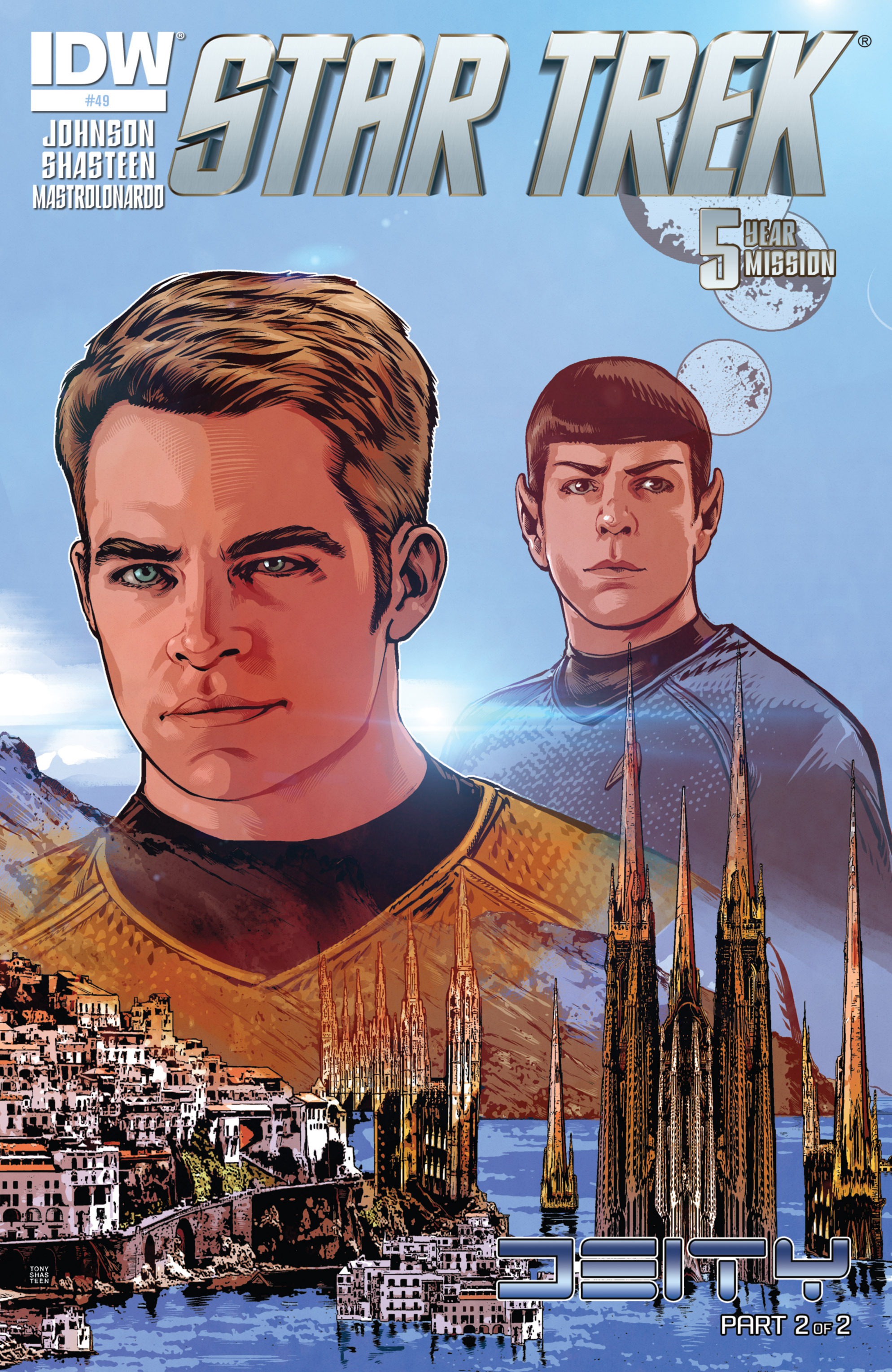Read online Star Trek (2011) comic -  Issue #49 - 1