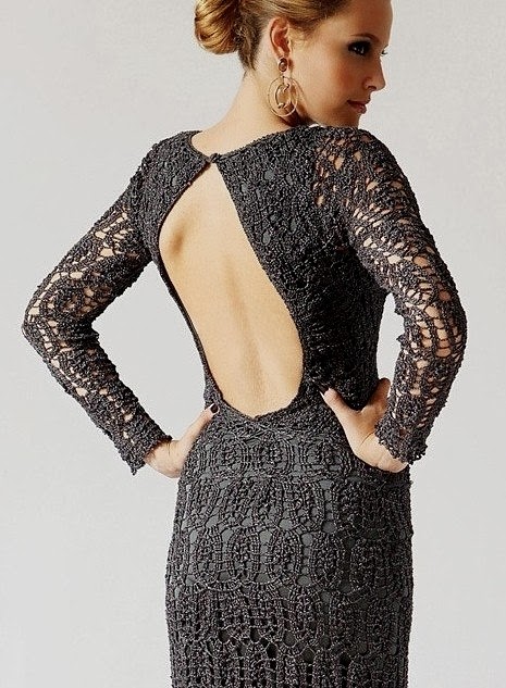 Vestiti uncinetto eleganti Clearance