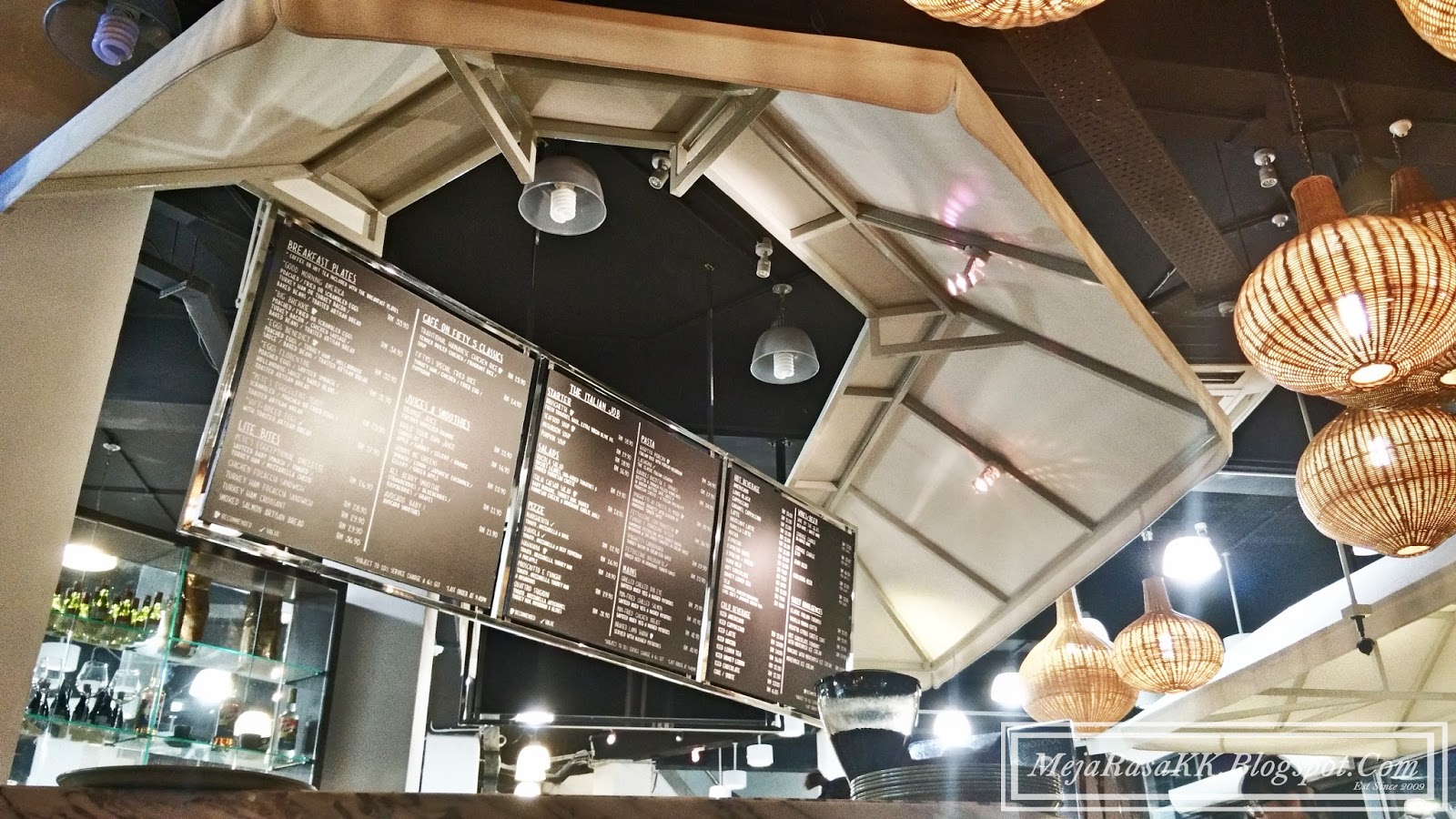 Meja Rasa KK (Blog) CAFE ON FIFTY5 TONG HING SUPERMARKETS KOTA