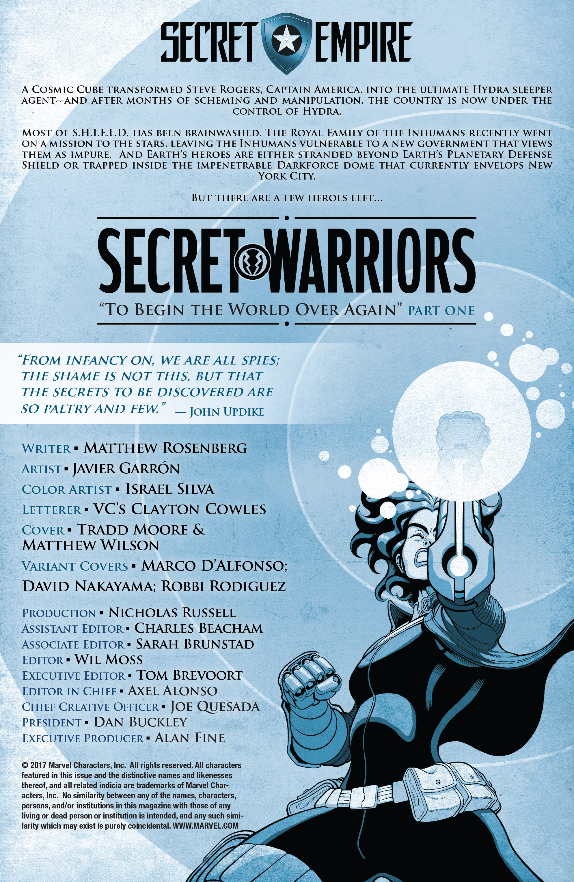 Read online Secret Warriors (2017) comic -  Issue #1 - 2