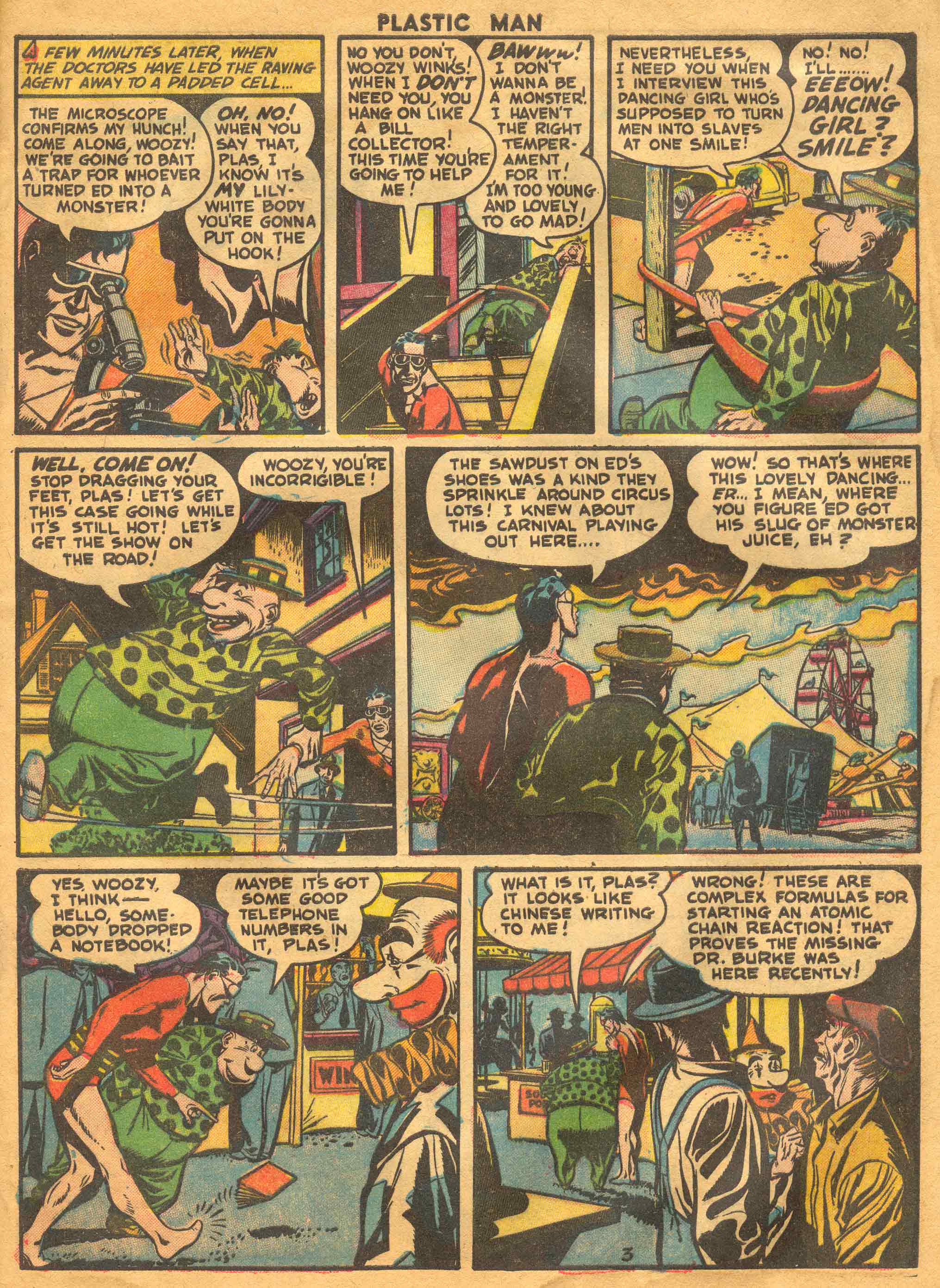 Read online Plastic Man (1943) comic -  Issue #40 - 5