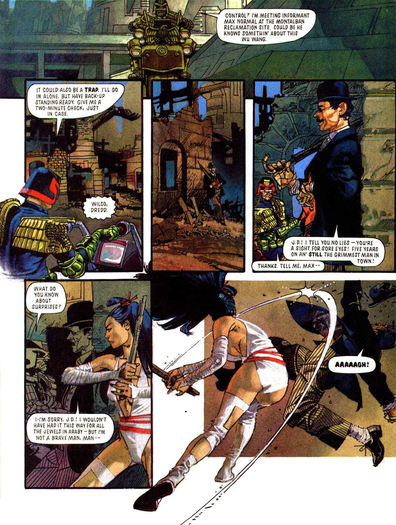 Read online Judge Dredd: The Complete Case Files comic -  Issue # TPB 16 (Part 2) - 161