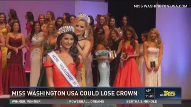 Miss Washington USA in negative national spotlight