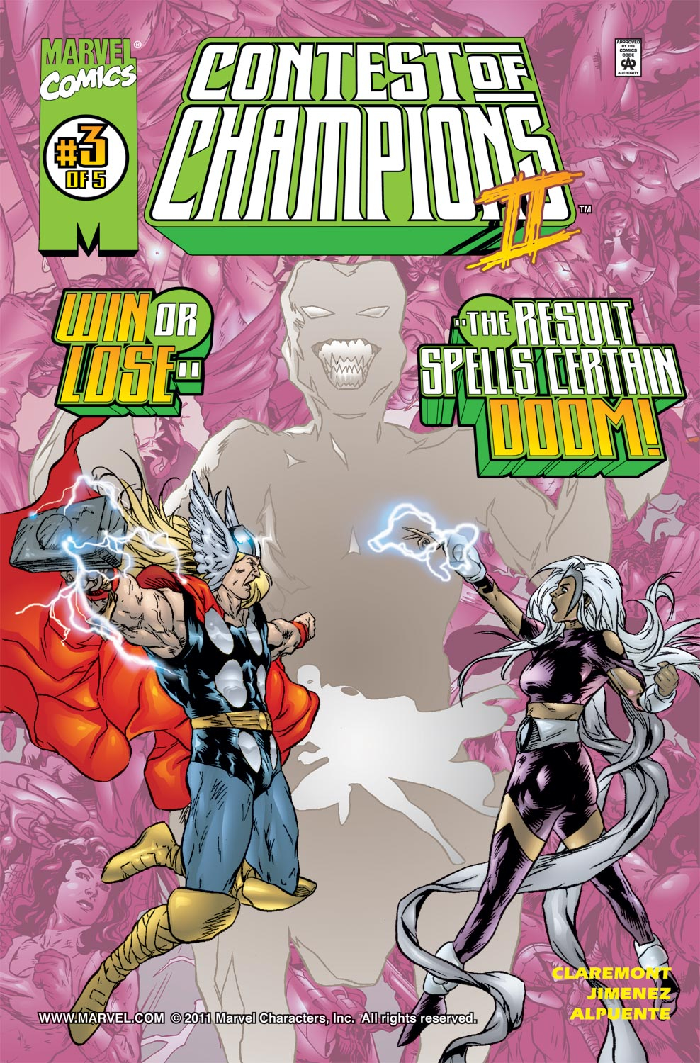 Read online Contest of Champions II comic -  Issue #3 - 1