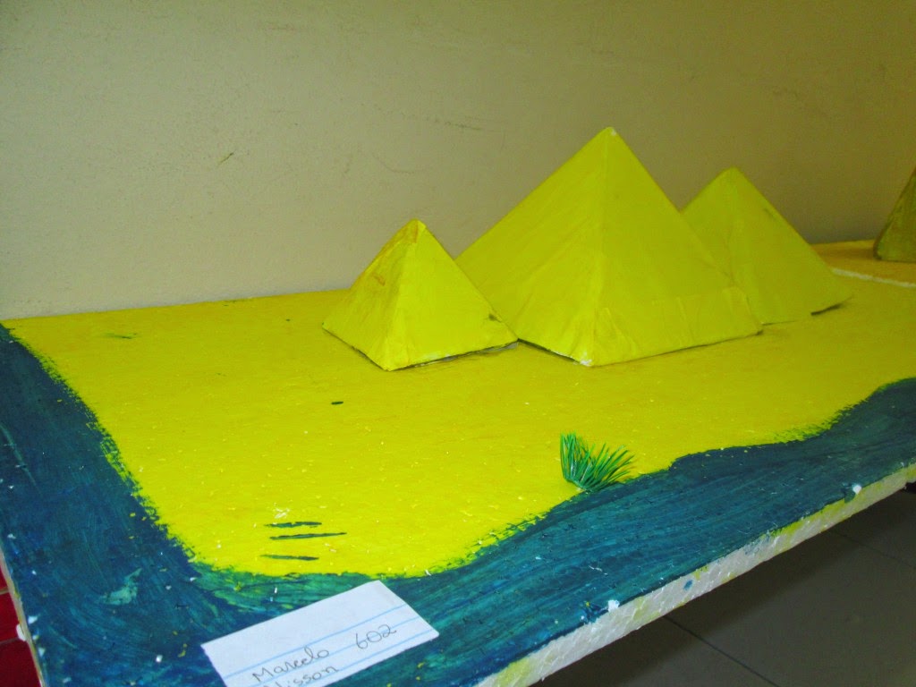 Maquete De Piramide Do Egito Como Fazer