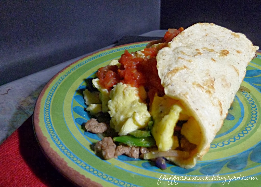 Fluffy Chix Cook: Of Low Carb Breakfast Tacos and Psylli Wraps