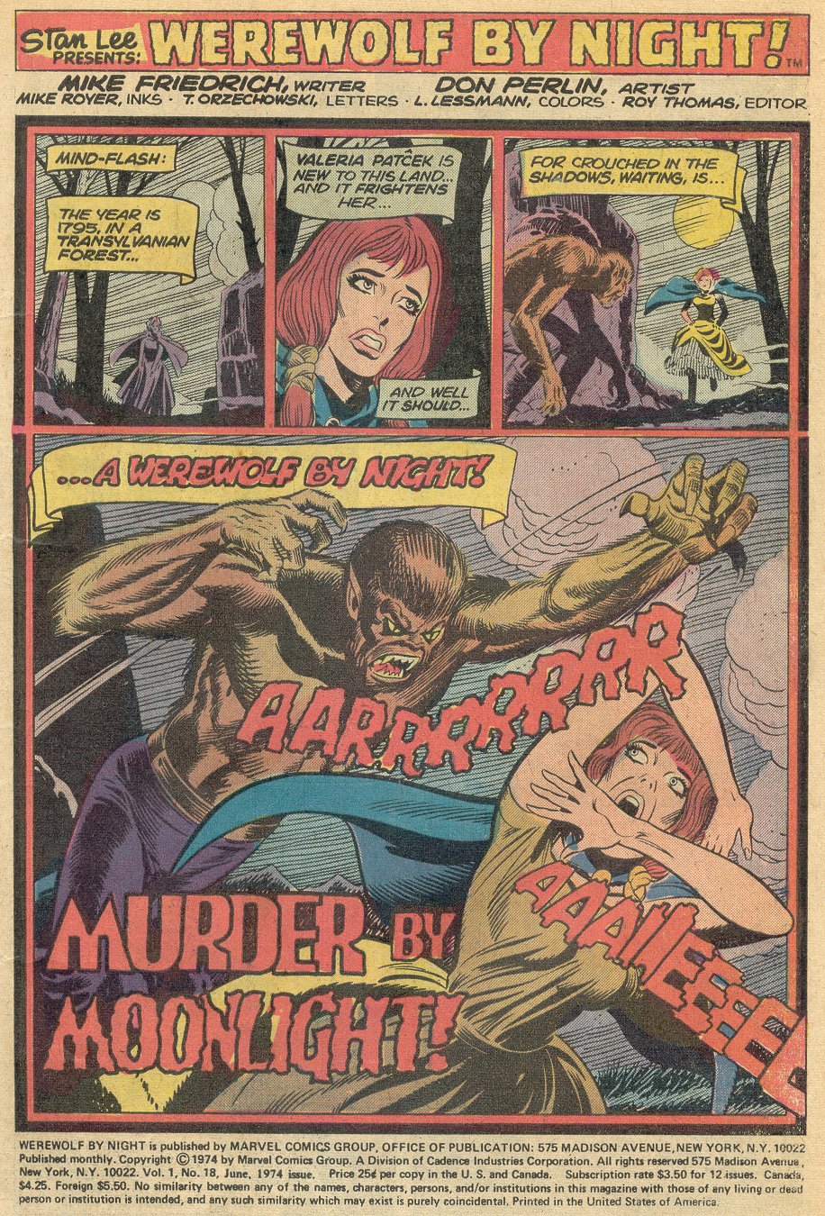 Read online Werewolf by Night (1972) comic -  Issue #18 - 2