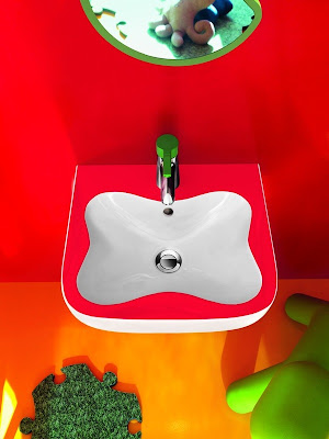 Marzua: Florakids: cuarto de baño para los más pequeños de la casa