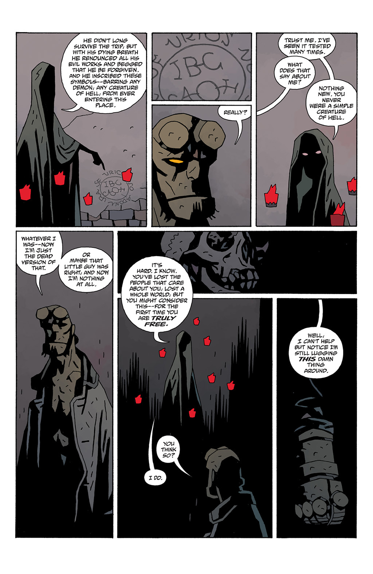 Read online Hellboy In Hell comic -  Issue #4 - 18