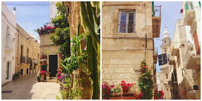 Per le vie del centro storico di Monopoli - foto di Elisa Chisana Hoshi