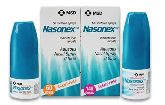 نازونكس Nasonex لعلاج ألتهاب الجيوب الأنفيه