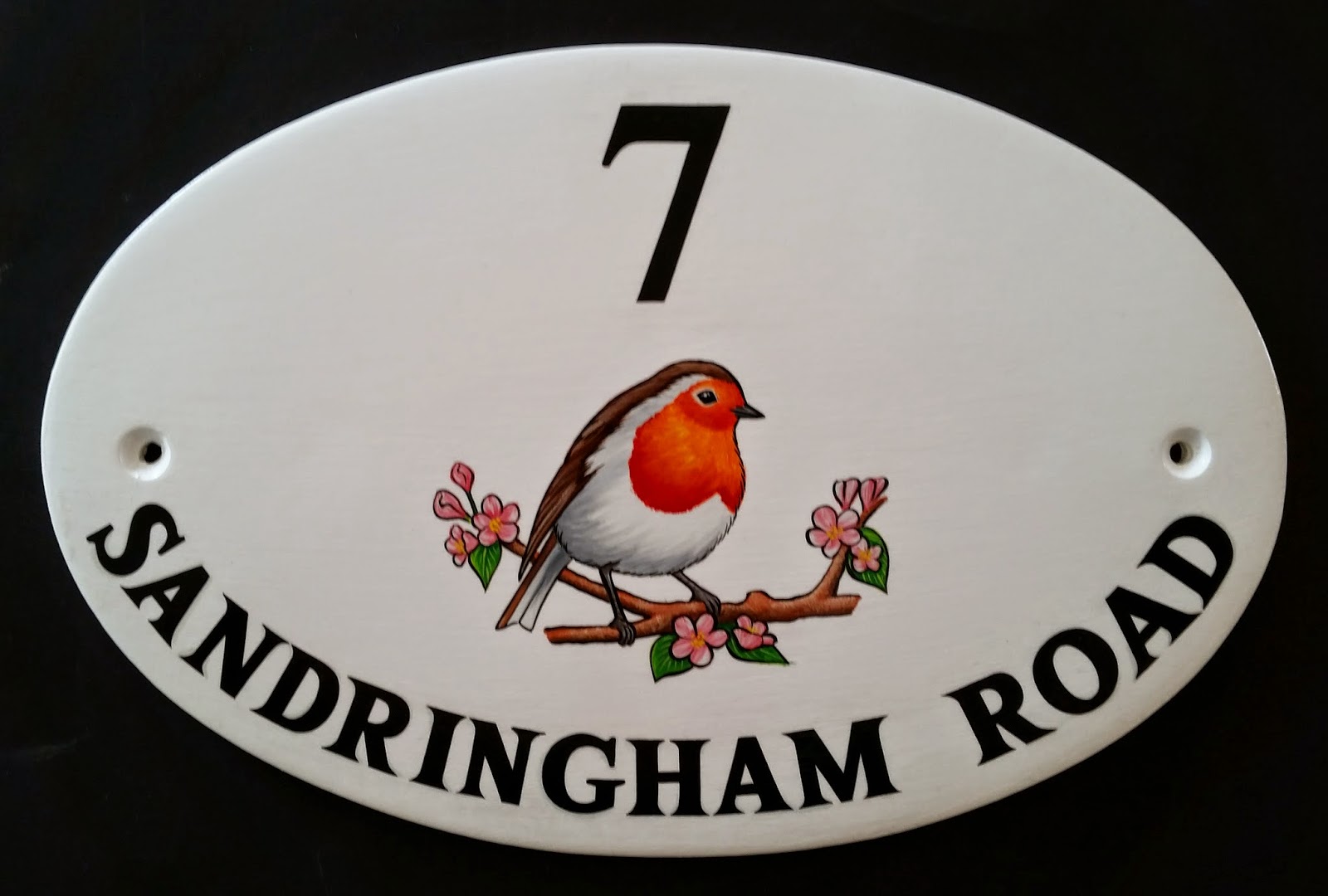 Hand Painted House Signs by Ceramic Art House signs, house plaques
