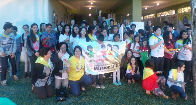 Encontro de formação para crianças e adolescentes em São Francisco do Sul (SC)