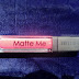 Swiss Beauty MATTE ME Ultra Smooth Matte Liquid Lipstick (S-17 Petal) REVIEW
