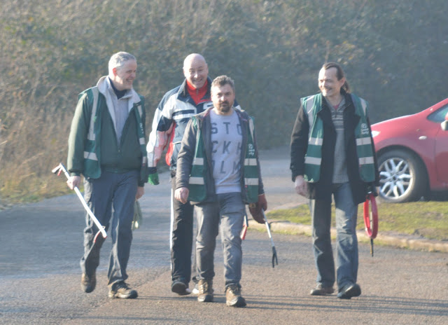 Peterborough Green Party litter pickers