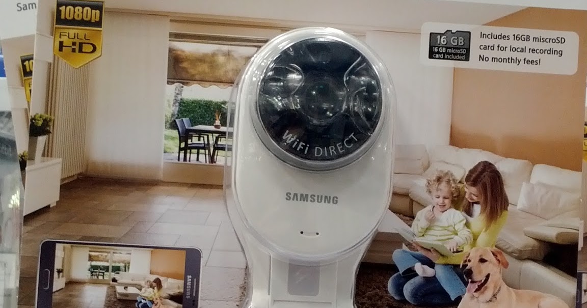 Samsung Smartcam 1080P HD Home Monitoring Surveillance