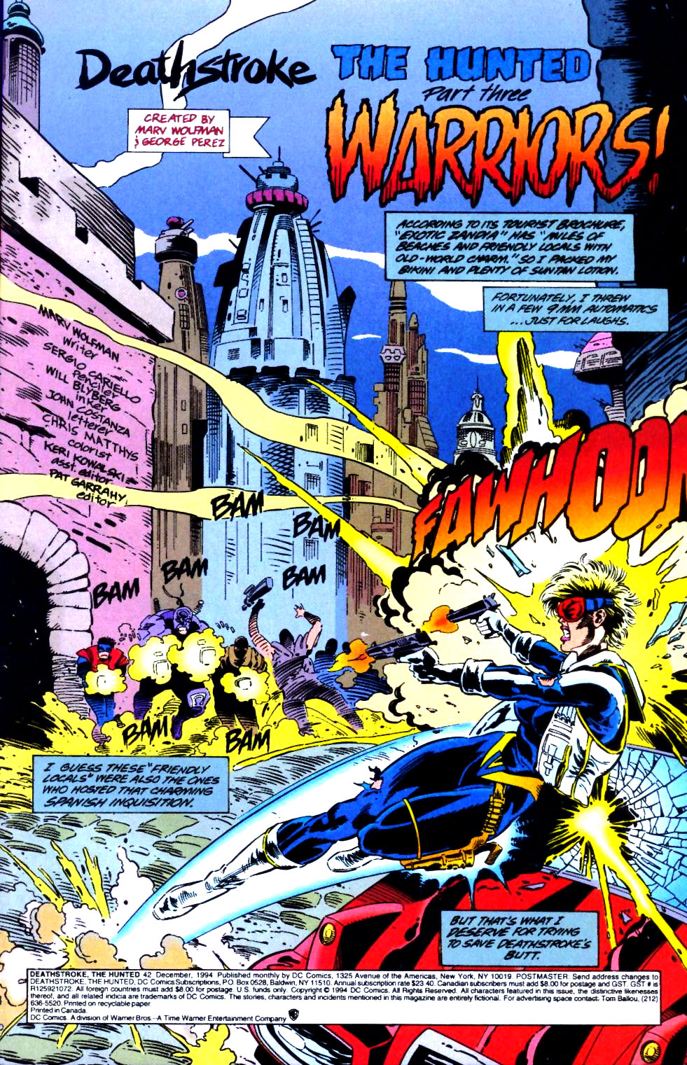 Read online Deathstroke (1991) comic -  Issue #42 - 2