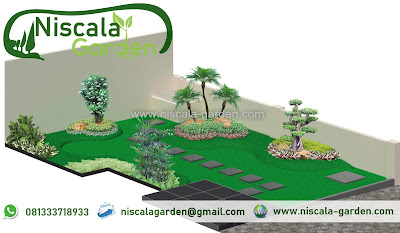 Desain Taman Minimalis dan Taman Tropis