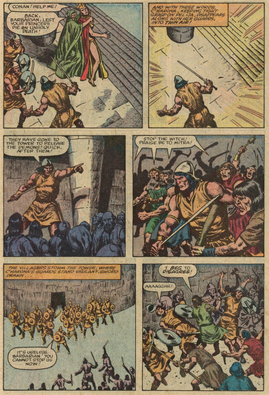 Read online Conan the Barbarian (1970) comic -  Issue #147 - 21