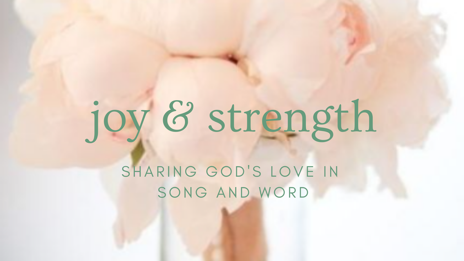 Joy and Strength (Christian life and music)