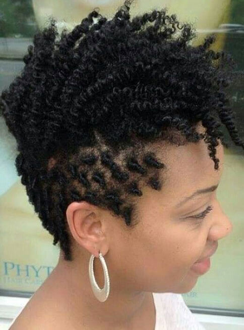 21 Pretty Mohawk Hairstyles For Black Women With Natural Hair