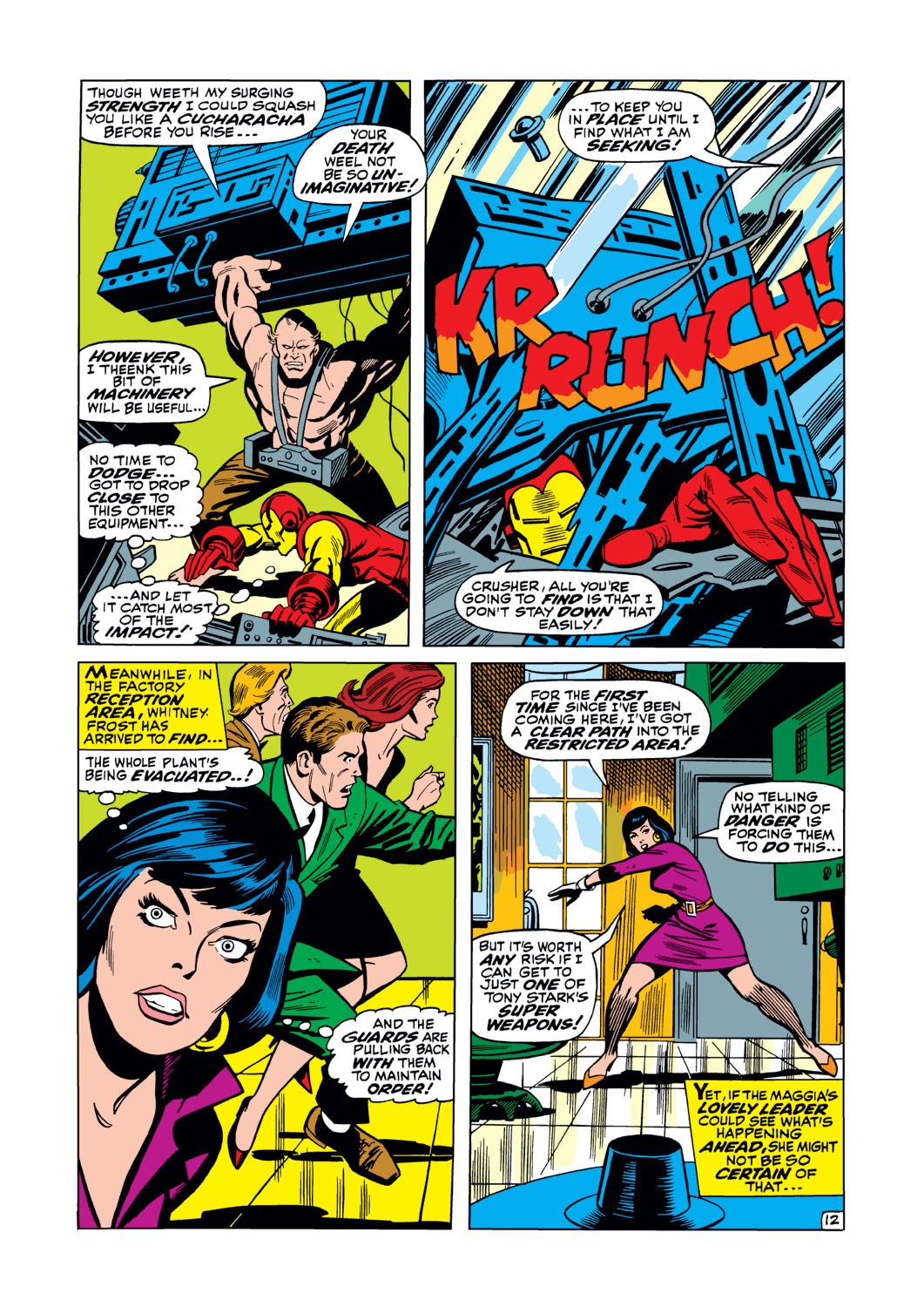 Read online Iron Man (1968) comic -  Issue #6 - 13