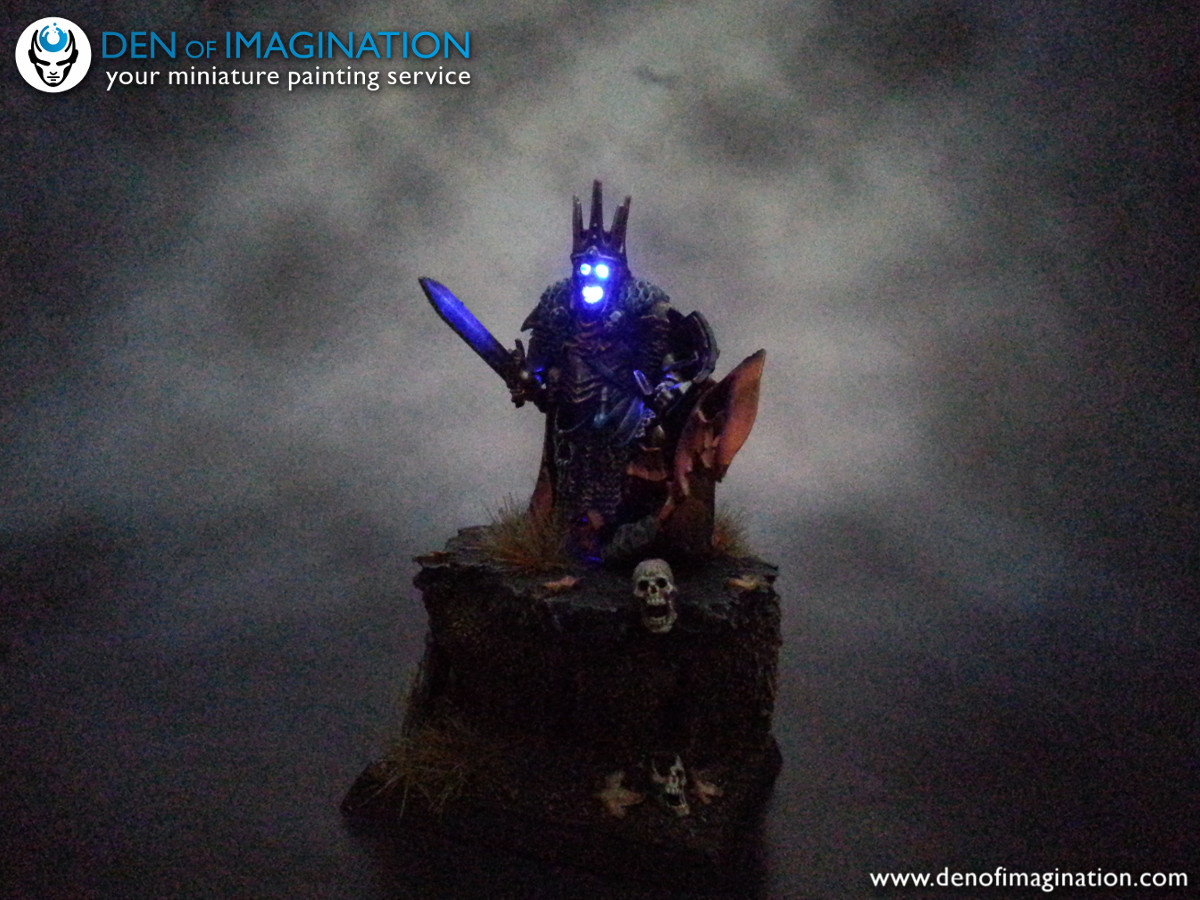 The Wight King DEN OF IMAGINATION Miniature Painting Service