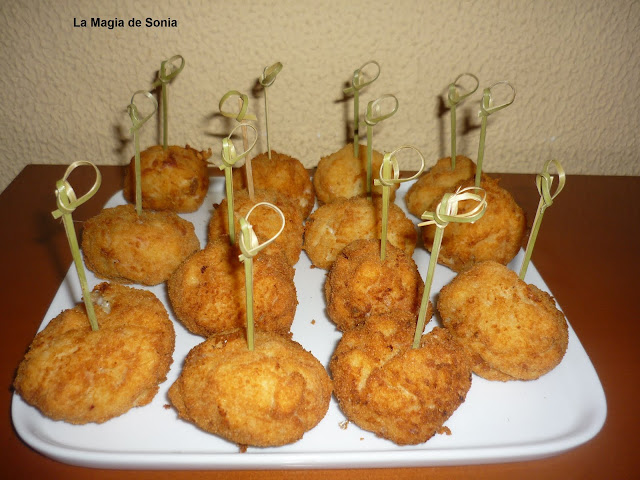  Delicias Cremosas de Jamón Serrano. 