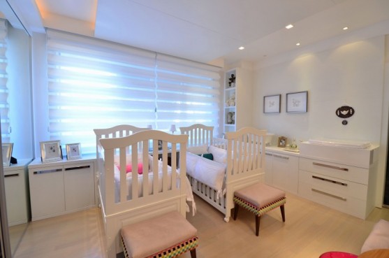 Quarto casal de gêmeos Ideias para quartos de bebês gêmeos