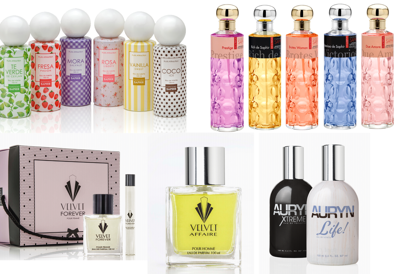 Los Mejores Productos se Saphir Parfums