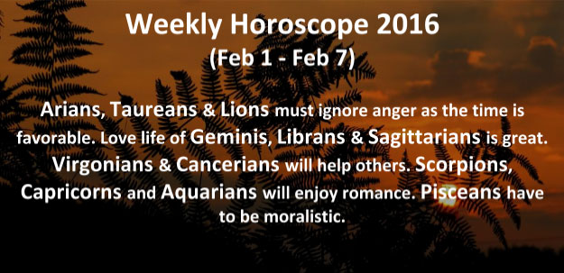 Read Weekly horoscope predictions for this week 
