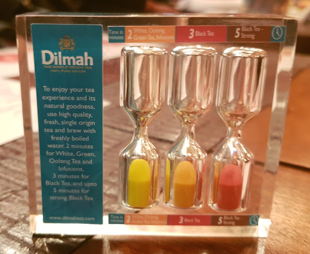 food blogger dubai t lounge dilmah  tea timer