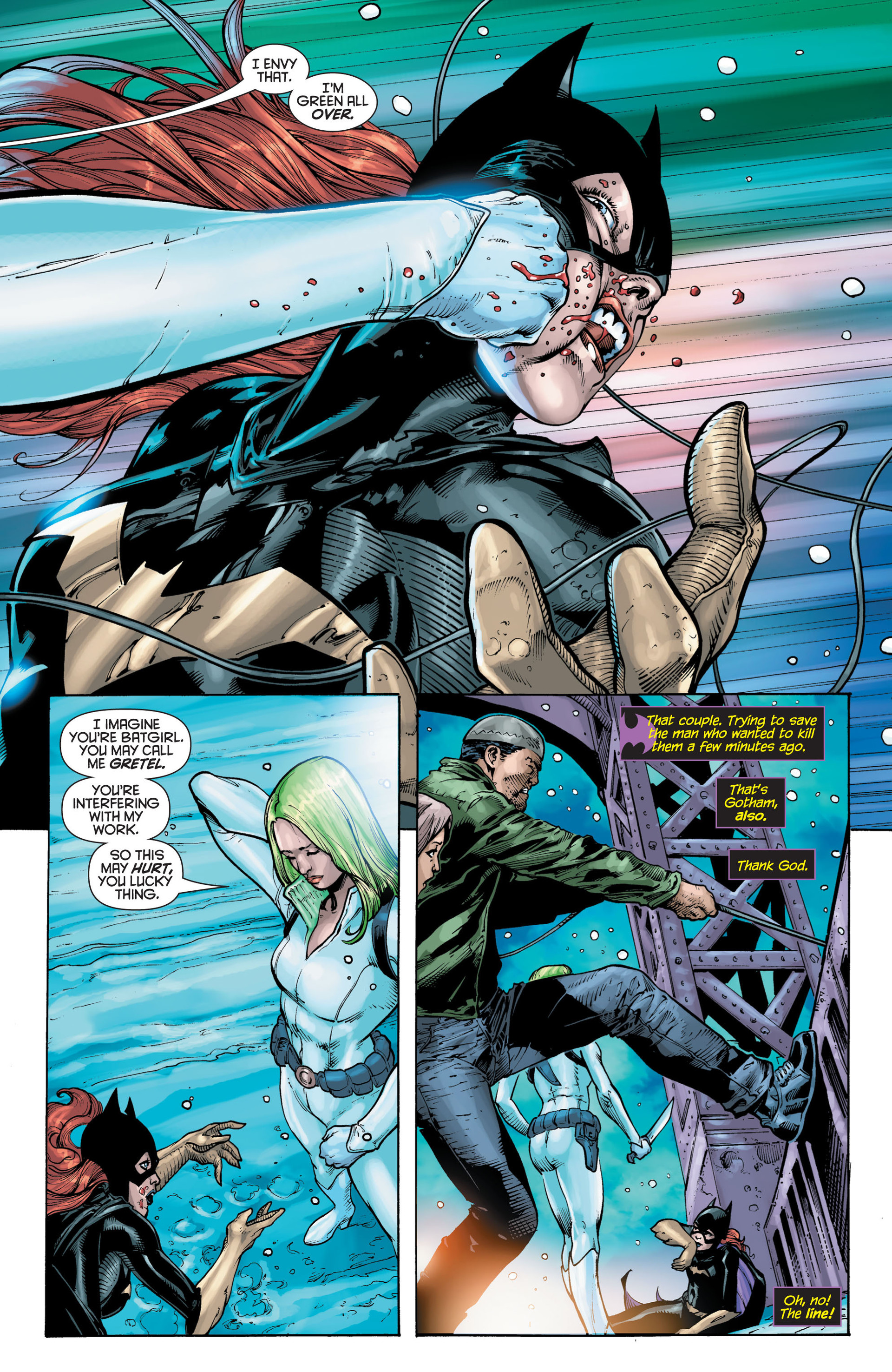 Read online Batgirl (2011) comic -  Issue # _TPB The Darkest Reflection - 99