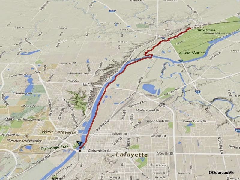 Lost Hikers Wabash Heritage Trail Excursión