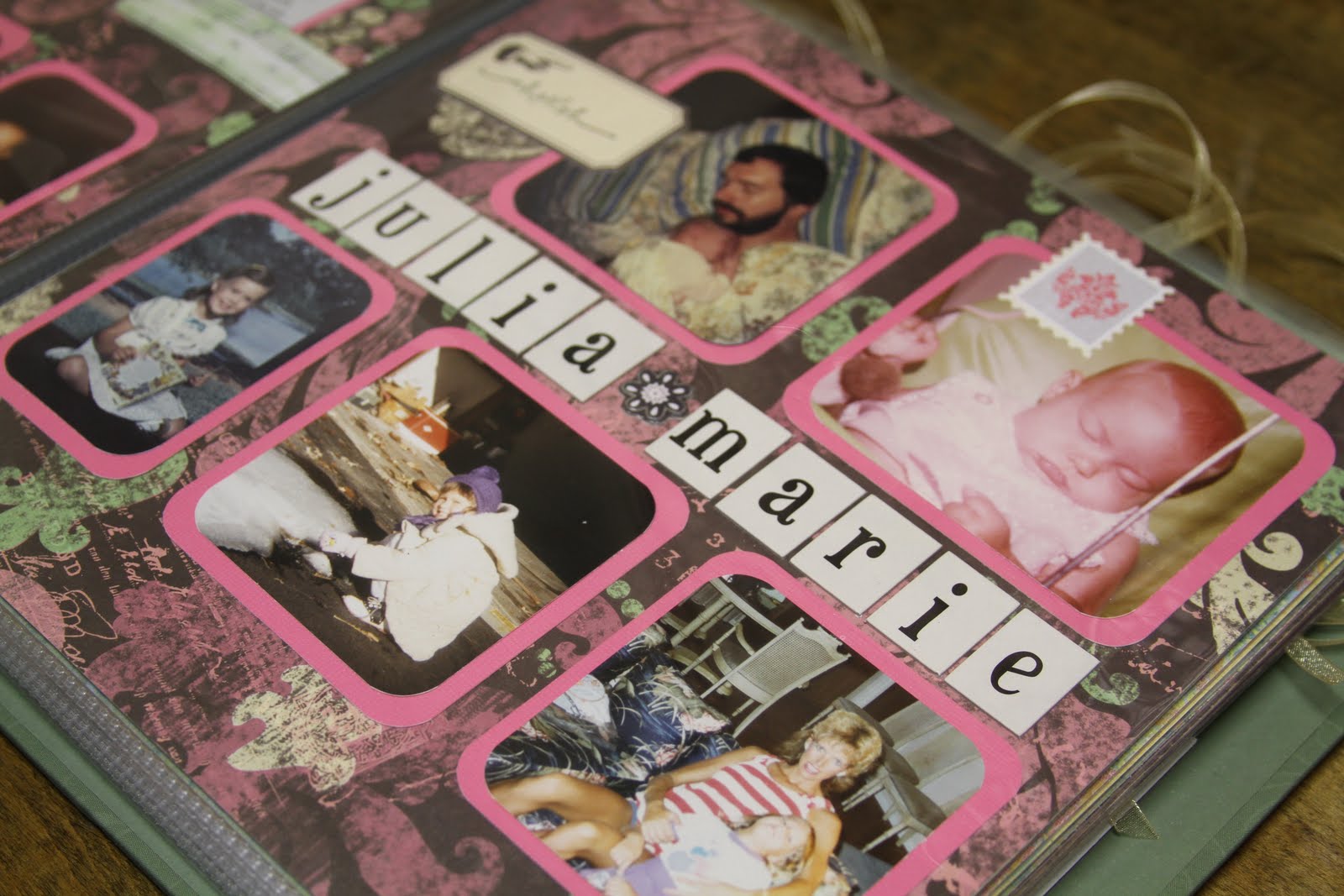 black tag diaries: project :: parent's anniversary book