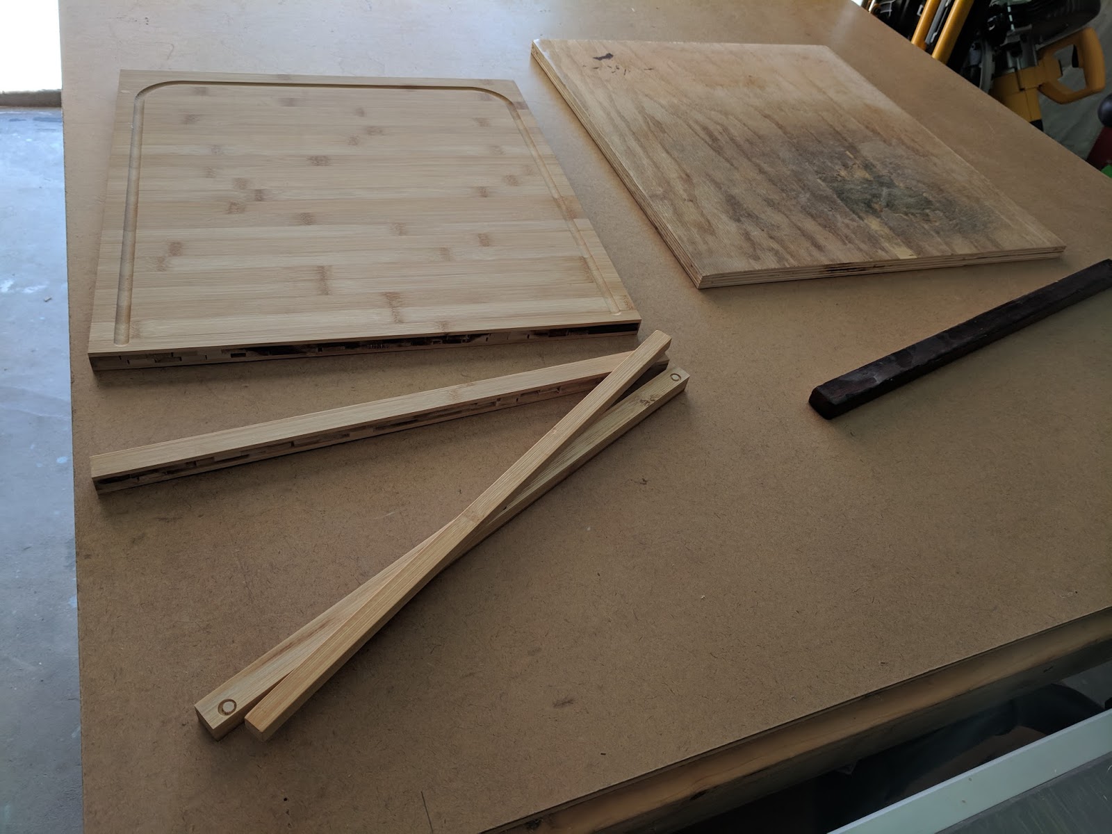 Built In Cutting Board Replacement