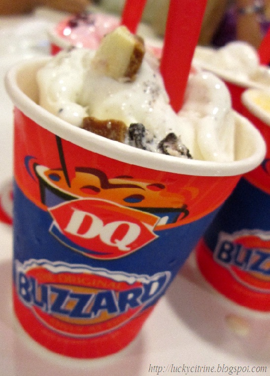 Lucky Citrine Dairy Queen Cheesequake Blizzard Treats